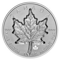 Kanada - 20 CAD Super Incuse Maple Leaf 2021 - 1 Oz Silber