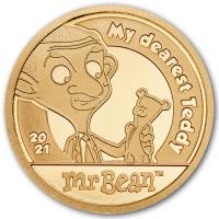 Cook Island - 5 CID Mr. Bean My dearest Teddy 2021 - 0,5g Gold PP
