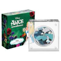 Niue - 2 NZD Disney Alice (1.) Alice im Wunderland(TM) 2021 - 1 Oz Silber