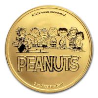 USA - 70 Jahre Peanuts Charly Brown 2021 - 1 Oz Gold