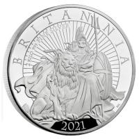 Großbritannien - 1.000 GBP Britannia 2021 - 2 KG Silber PP