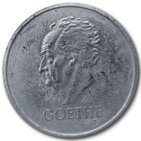 Deutsches Reich - 3 Reichsmark 100. Todestag Goethe 1932 - Silbermnze
