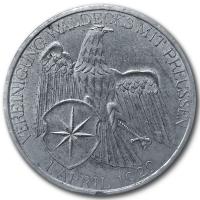 Deutsches Reich - 3 Reichsmark Waldeck Vereinigung mit Preussen 1929 - Silbermnze