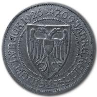 Deutsches Reich - 3 Reichsmark 700 Jahre Reichsfreiheit 1926 - Silbermnze