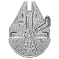 Niue 2 NZD Star Wars(TM) Millennium Falcon(TM) 2021 1 Oz Silber