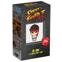 Niue - 2 NZD Chibi Street Fighter(TM) (1.) Ryu(TM) 2021 - 1 Oz Silber