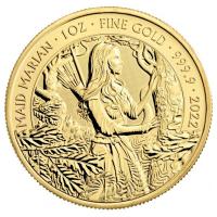 Grobritannien - 100 GBP Myth & Legends (2.) Maid Marian 2022 - 1 Oz Gold BU