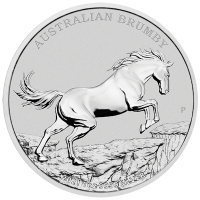 Australien - 1 AUD Brumby 2021 - 1 Oz Silber