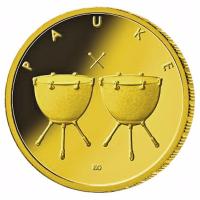 Deutschland - 50 Euro Musikinstrumente Pauke 2021 - 1/4 Oz Gold