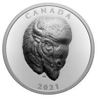 Kanada - 25 CAD Bison 2021 - 1 Oz Silber