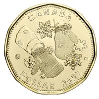 Kanada - 3,40 CAD Weihnachtsausgabe 2021 - Kursmnzensatz