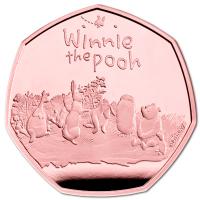 Großbritannien - 0,5 GBP Winnie the Pooh and Friends - Gold PP