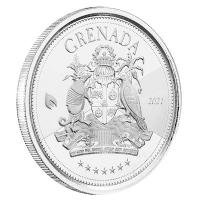 Grenada - 2 Dollar EC8_4 Coat of Arms 2021 - 1 Oz Silber