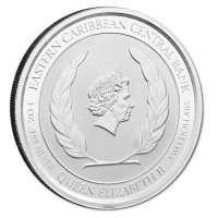 Grenada - 2 Dollar EC8_4 Coat of Arms 2021 - 1 Oz Silber