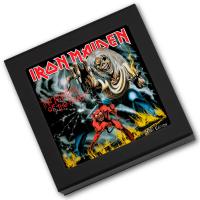 Cook Island - 5 CID Iron Maiden The Number of the Beast 2022 - 1 Oz Silber