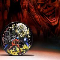 Cook Island - 5 CID Iron Maiden The Number of the Beast 2022 - 1 Oz Silber