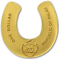 Palau - 1 USD Goldenes Hufeisen - Goldmünze