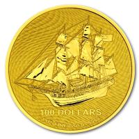 Cook Island - 100 CID Bounty 2021 - 1 Oz Gold