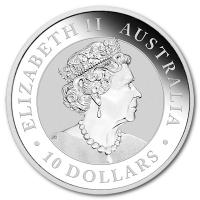 Australien - 10 AUD Kookaburra 2021 - 10 Oz Silber