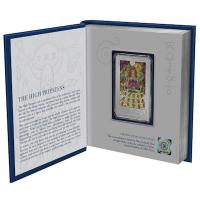 Niue - 2 NZD Tarotkarten (3.) Hohepriesterin 2021 - 1 Oz Silber