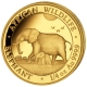 Somalia - 200 Shillings Elefant 2022 - 1/4 Oz Gold