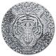 Niue - 5 NZD Water Tiger (Year of the Tiger) - 2 Oz Silber