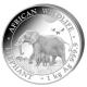 Somalia - African Wildlife Elefant 2022 - 1 KG Silber
