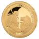 St. Helena - 2 Pfund Una and the Lion 2022 - 0,5g Gold PP