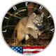 USA - 1 USD Silver Eagle American Wildlife (2.) Puma - 1 Oz Silber Color