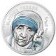 Mongolei - Mother Teresa 2022 - 1 Oz Silber PP