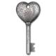 Cook Island - 5 CID Key to my Heart / Schlüssel zu meinem Herz - 1 Oz Silber
