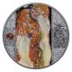Kamerun - 500 Francs Gustav Klimt: Wasserschlangen II 2022 - Silber PP