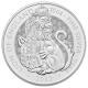 Großbritannien - 10 GBP Tudor Beasts (1.) Lion of England 2022 - 10 Oz Silber