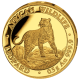 Somalia - 20 Shillings Leopard 2022 - 0,5g Gold