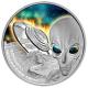 Niue - 1 NZD Roswell 2022 - 1 Oz Silber PP Color