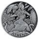 Tuvalu - 5 TVD Gods of Olympus: Athena 2022 - 5 Oz Silber AntikFinish
