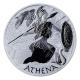 Tuvalu - 1 TVD Gods of Olympus: Athena 2022 - 1 Oz Silber