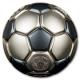 Solomon Islands - 10 Dollar FIFA World Cup 2022(TM) Spherical Coin 2022 - 3 Oz Silber Antik Finish