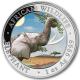 Somalia - African Wildlife Elefant 2023 - 1 Oz Silber Color