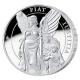 St. Helena - 1 Pfund The Queens Virtues: Justice 2022 - 1 Oz Silber PP