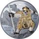 Palau - 20 USD Paladin Panda 2022 - 3 Oz Silber Black Proof