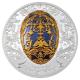 Mongolei - 1000 Togrog Peter Carl Fabergé Tsarevich Egg - 2 Oz Silber PP