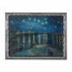 Tschad - 10000 Francs Vincent van Gogh: Chad Starry Night over the Rhone 2022 - 2 Oz Silber Antik Finish