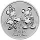 Niue - 2 NZD Disney Mickey(TM) & Minnie(TM) Valentinstag 2023 - 1 Oz Silber