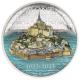 Cook Islands - 10 CID Mont Saint Michel 2023 - 2 Oz Silber PP Ultra High Relief Color