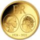 Kongo - 100 Francs Queen Elizabeth II. 1926 bis 2022 - 0,5g Gold
