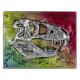 Tschad - 5000 Francs Tyrannosaurus Rex Fossil 2023 - 1 Oz Silber Color