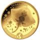 Kongo - 10 Francs Worlds Wildlife Ozean Rochen 2023 - 0,5g Gold