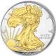 USA - 1 USD Silver Eagle 2023 - 1 Oz Silber Gilded
