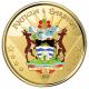 Antigua und Barbuda - 10 Dollar EC8_5 Coat of Arms Color 2022 - 1 Oz Gold Color nur 100 Stück!!!